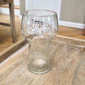 Vintage Retro Pepsi Cola Glass